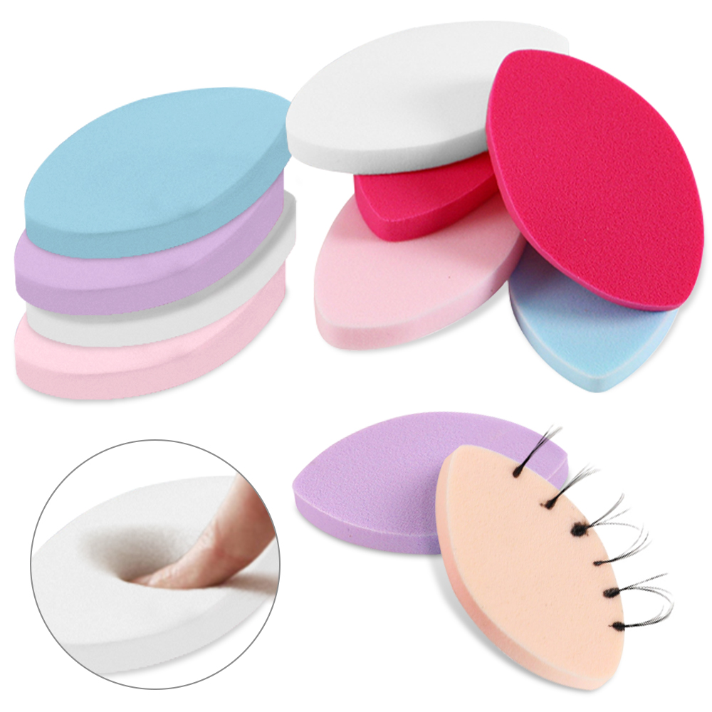 Eyelash Extension Class - 100 個ソフトスポンジつけまつげパッドまつげエクステンション用品まつげリフティングパッド再利用可能な練習まつげエクステンションスポンジ