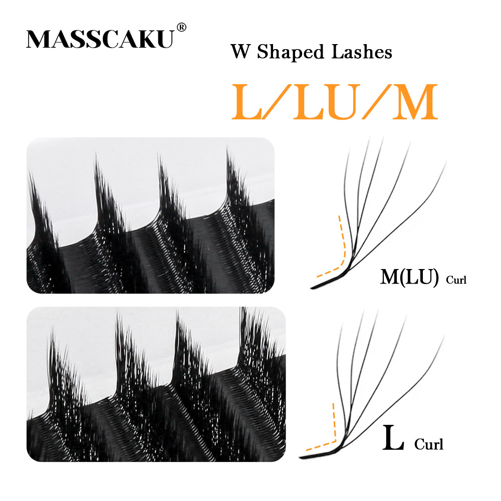 Eyelash Extension Yy - MASSCAKU L LU M カール YY/W