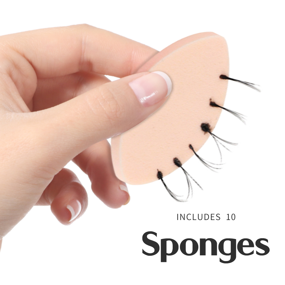 100 個ソフトスポンジつけまつげパッドまつげエクステンショ - Eyelash Extension Class のレビューと価格