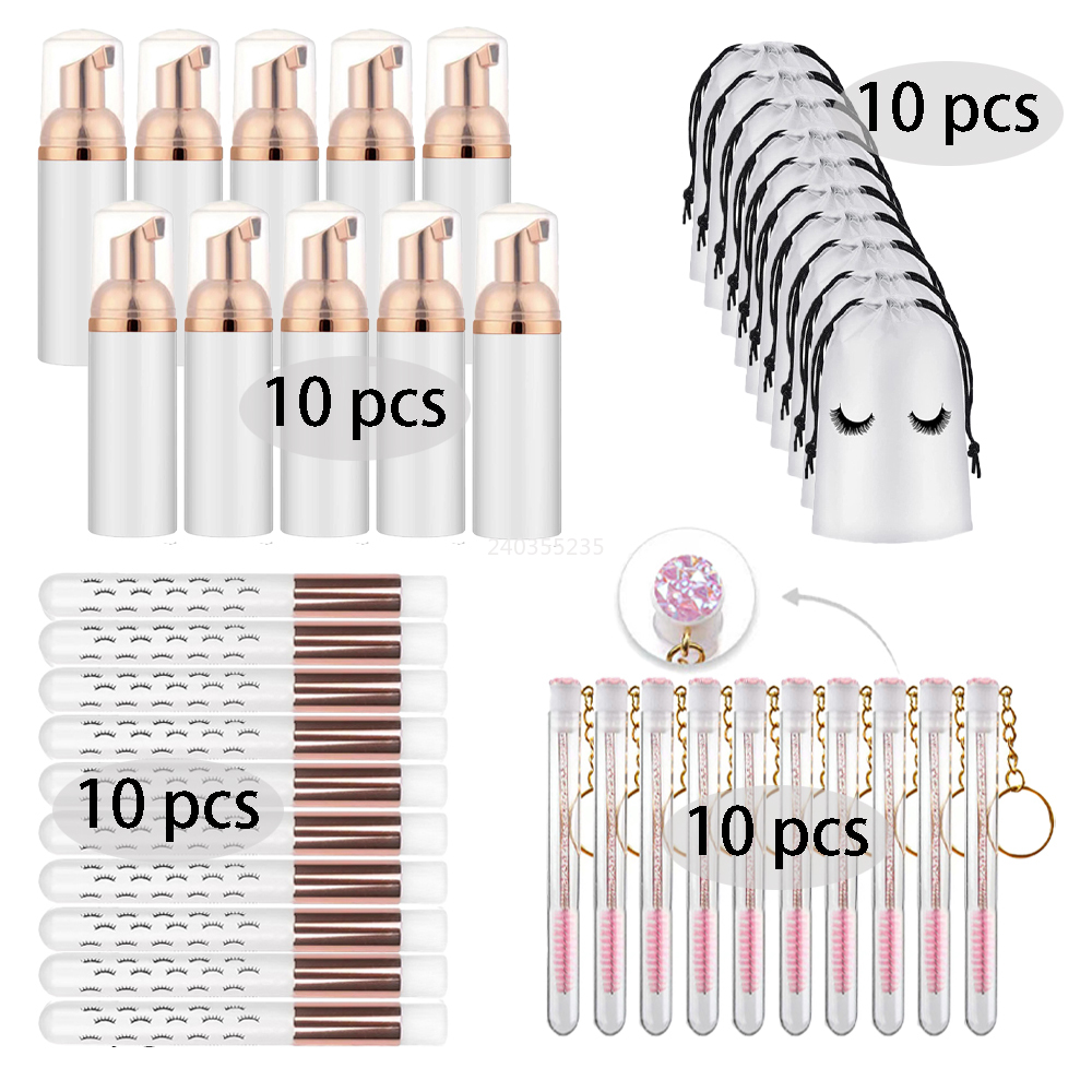 まつげエクステ用の空のプラスチックボトル、メイクアップツール - Refill Eyelash Extension のレビューと価格