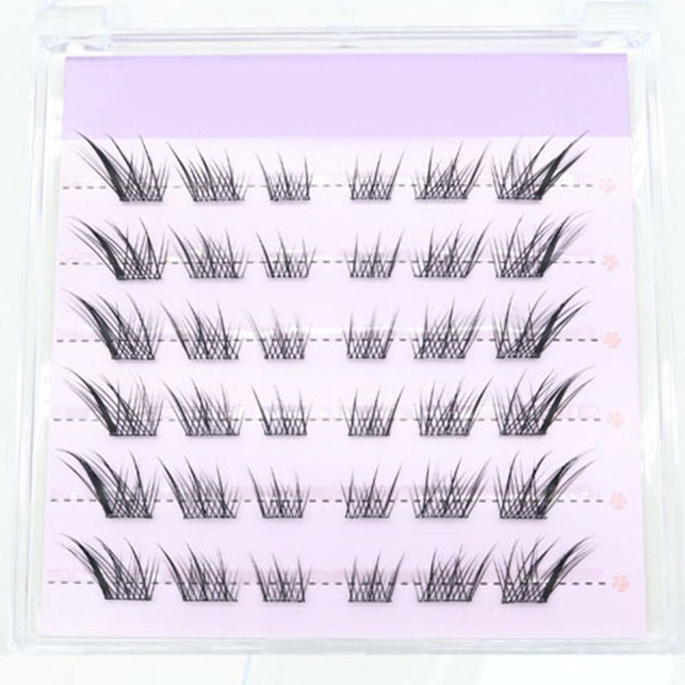 新しい3Dキャットアイ自己接着式まつげ、ウィスピーなマンガ風 - Eyelash Extension Cat Eye のレビューと価格