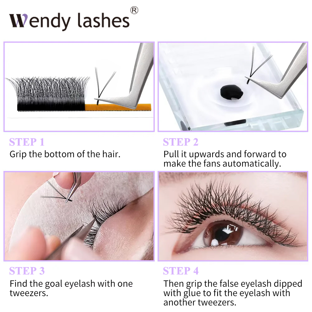 Wendy-個別のまつげエクステ,曲率の12ライン,curl - Eyelash Extension Yy のレビューと価格