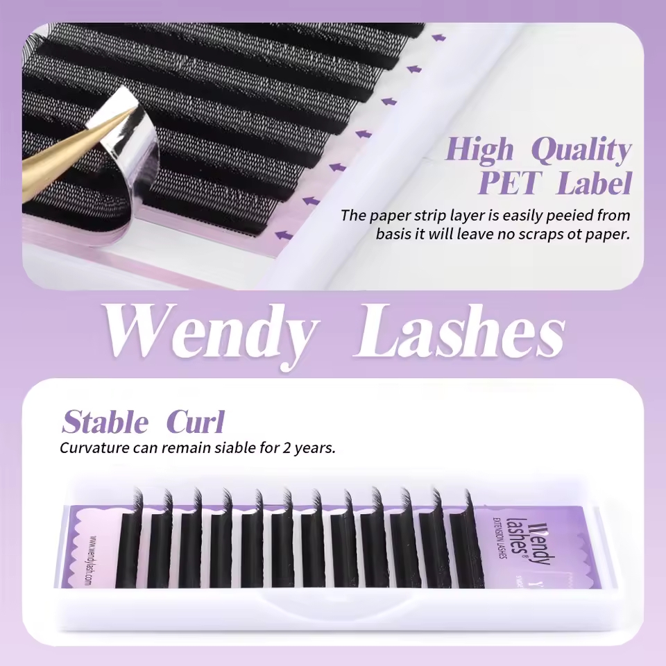 WENDY 2D YYシェイプ C/Dカール まつげエクステ - Eyelash Extension Yy のレビューと価格