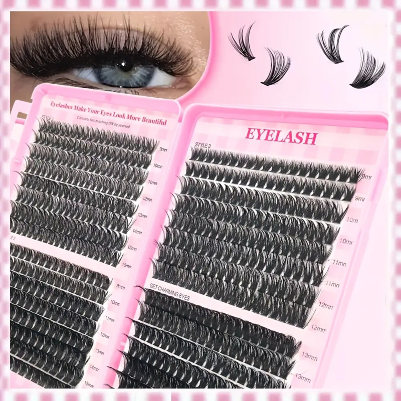 30/40/50/60/80/100D、厚さ9-16mm ピ - Eyelash Extension Volume Styles のレビューと価格