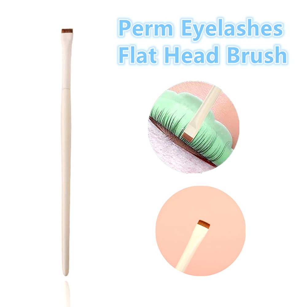 5個入りフラットヘッドパーマブラシまつげスタイリングブラシラ - Eyelash Extension Class のレビューと価格