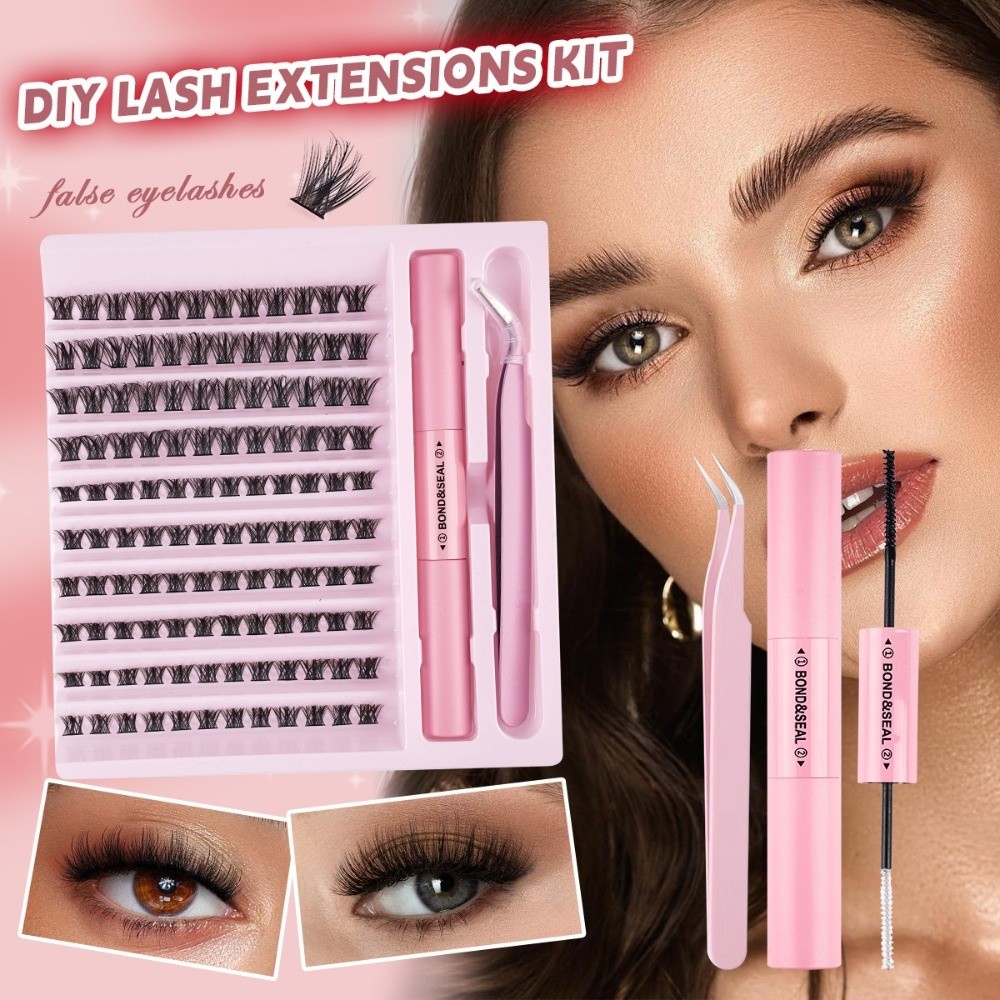 高品質ボンド＆シールつけまつげ　ウィスピー風ナチュラルルック - Eyelash Extension Kits のレビューと価格
