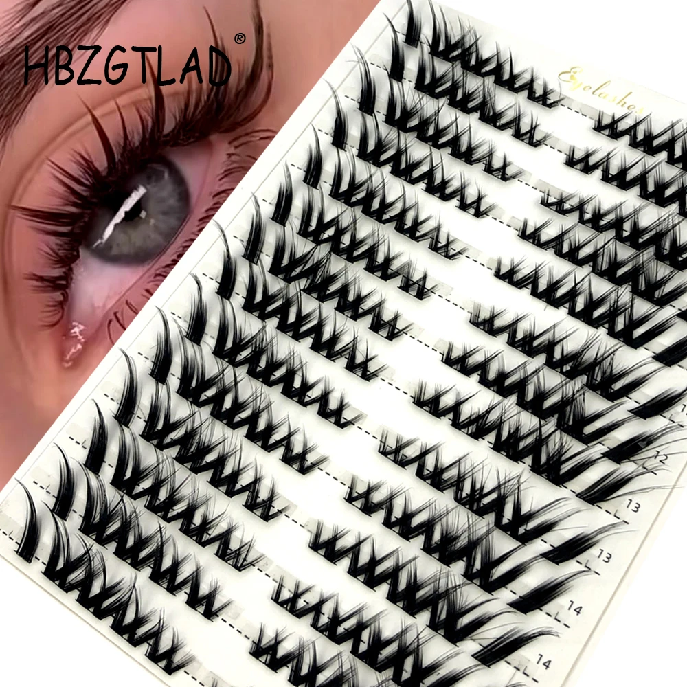 シングルクラスターまつげエクステンションミックス 3D ふわ - Eyelash Extension Cat Eye のレビューと価格