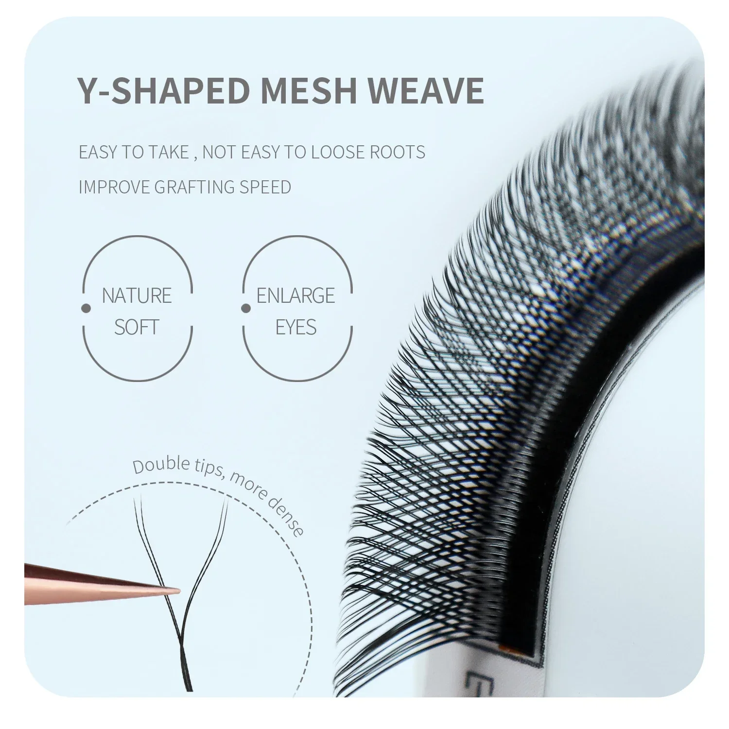 ANNAFRIS ブラウン W シェイプラッシュエクステンシ - Eyelash Extension Yy のレビューと価格