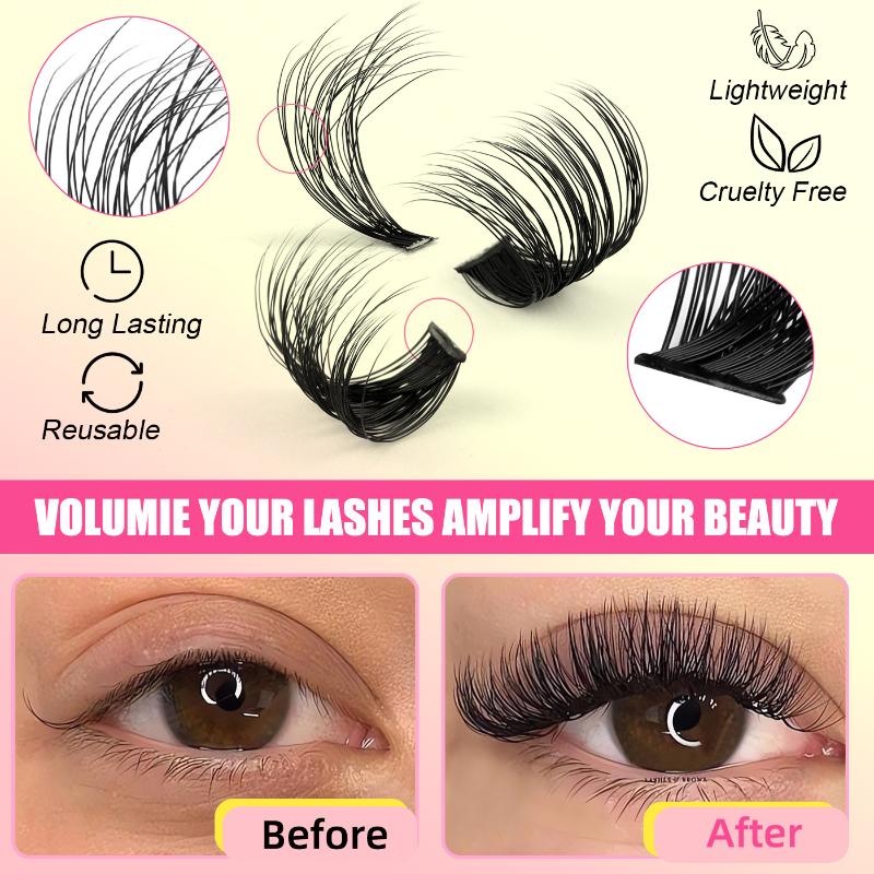 クラスターラッシュキット 個別ラッシュ ボリュームミックスト - Eyelash Extension Kits のレビューと価格
