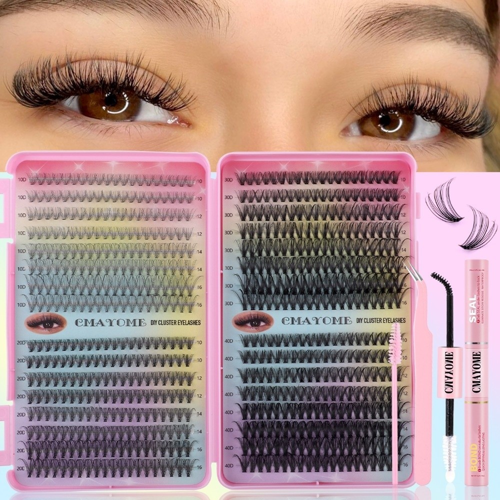 ボンド＆シールつけまつげ ナチュラルルック 5D ふわふわま - Eyelash Extension Kits のレビューと価格